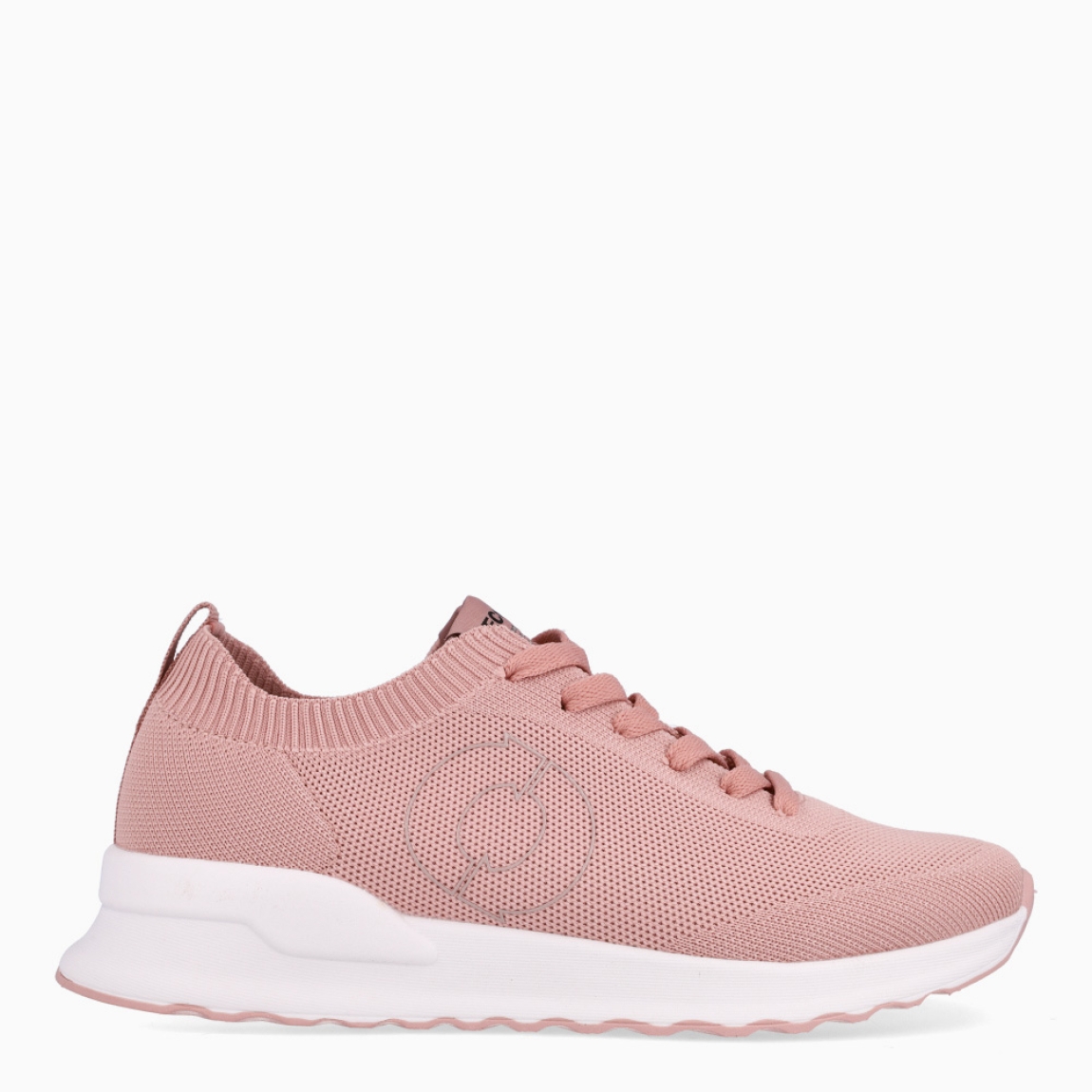 Deportivas de la marca Ecoalf, modelo CONDEKI. Exterior de las deportivas en tela color rosa. Interior de las deportivas en tela y piel color rosa. Cierre de las deportivas con cordones rosa. Deportivas Ecoalf con suela plana. Estas deportivas Ecoalf Condeki transpirables son el complemento perfecto en tu armario. Tienen un diseño clásico y te darán la comodidad que necesitas para tu día a día!
