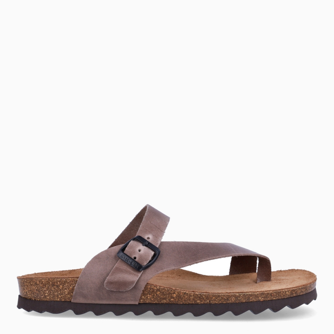 Sandalias de la marca Inter Bios, modelo DINA. Sandalias elaboradas en piel color marrón. Cierre con hebilla y suela de goma plana. Estas sandalias Inter Bios DINA es un complemento ideal para tus looks de temporada.