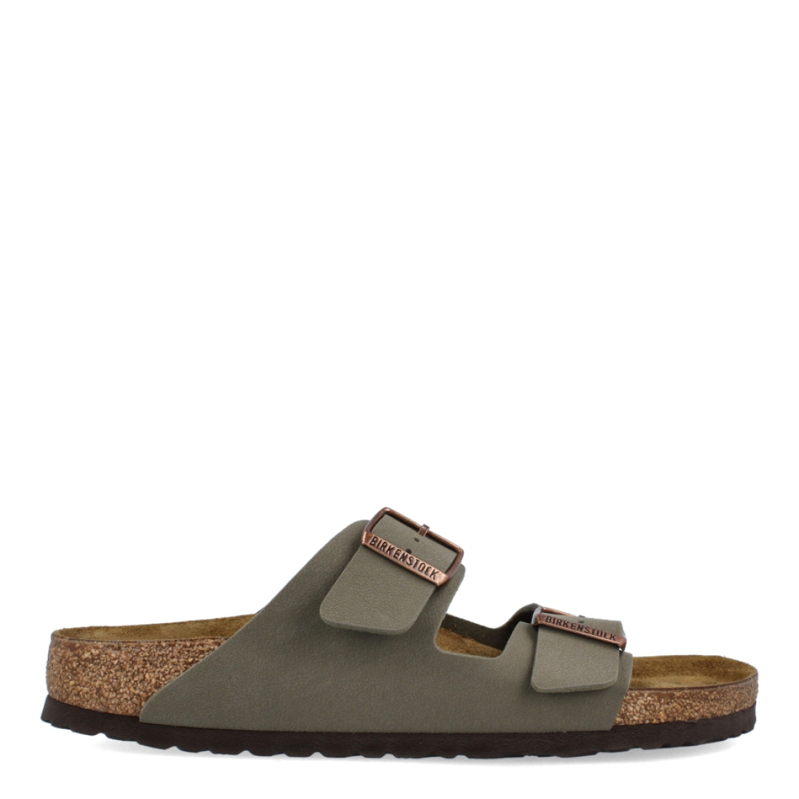 Sandalias de la marca Birkenstock, modelo ARIZONA BIRKO. Sandalias elaboradas en neopreno de alta calidad color taupe, con base de corcho y látex de forma anatómica. Cierre de las sandalias con doble hebilla de espiga de metal con ajuste individual, en empeine y pala. Estas sandalias Birkenstock ARIZONA BIRKO son un complemento ideal para esta temporada, su diseño simple atemporal, lo hace el accesorio clásico para tus looks!