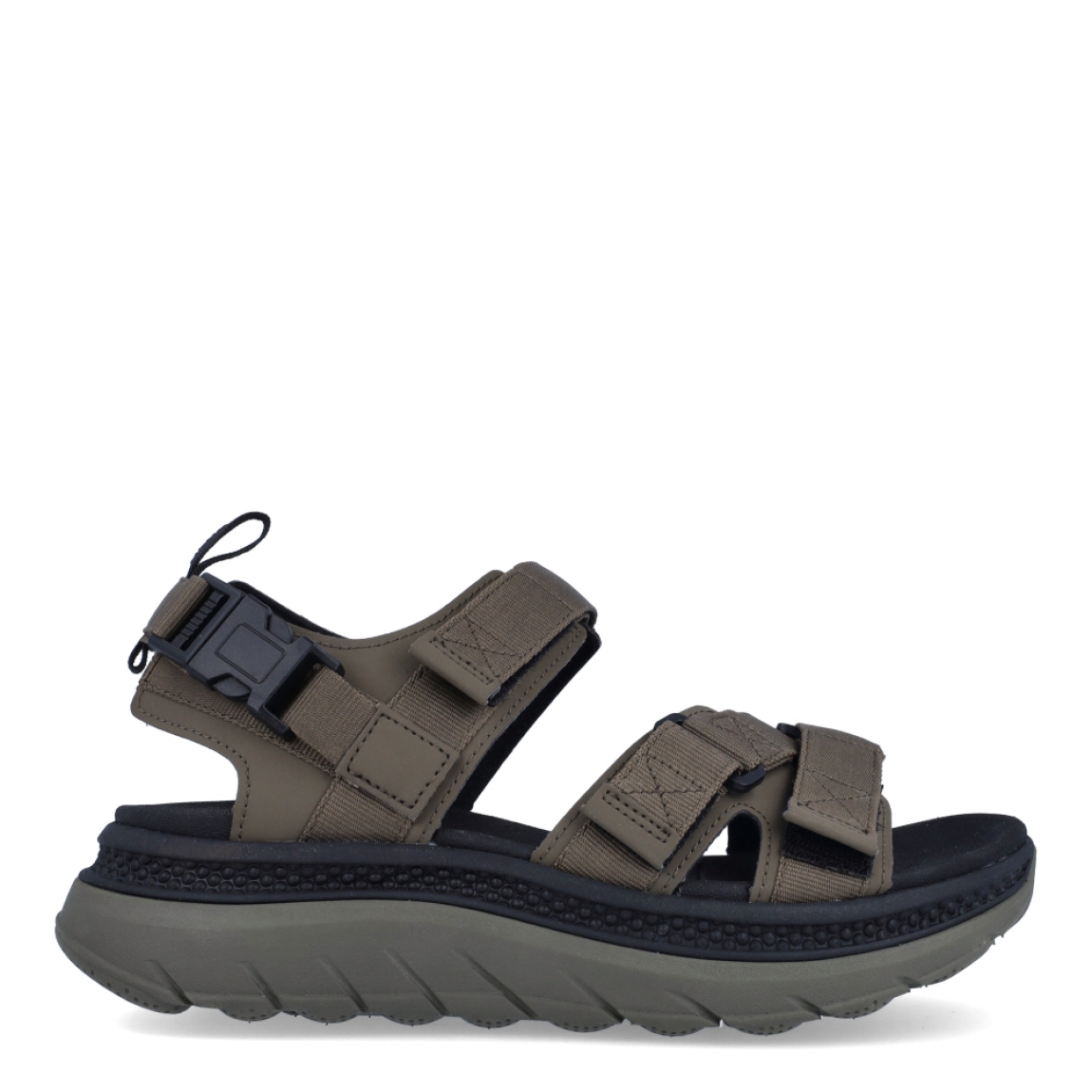 Sandalia de hombre de la marca Geox, ,modelo terreno. Sandalias en naylon color verde idelaes en confort, transpirabilidad y un excelente agarre. Cierre con velcro y con detalles en contraste para un aspecto urbano y atractivo. Suela con cuña de 5cm de altura. Estas sandalias Geox TERRENO le darán un toque contemporáneo a los conjuntos del tiempo libre.