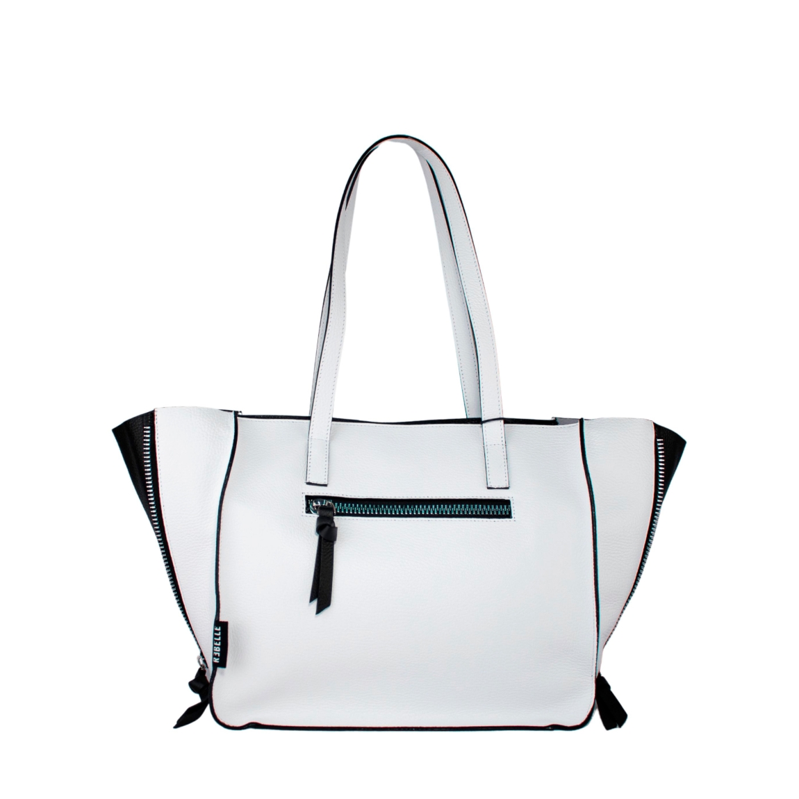 Bolso de la marca Rebelle, modelo JOLANDA. Elaborado en piel color blanco, formando parte de la colección VIBRANT. Cierre con cremallera. Se caracteriza por su doble portabilidad, se puede llevar al hombro y, gracias a la correa de hombro desmontable y ajustable, se puede llevar cruzado. Medidas: alto 26cm y ancho 31cm. Este bolso Rebelle JOLANDA es ideal para llevarlo a todos lados!