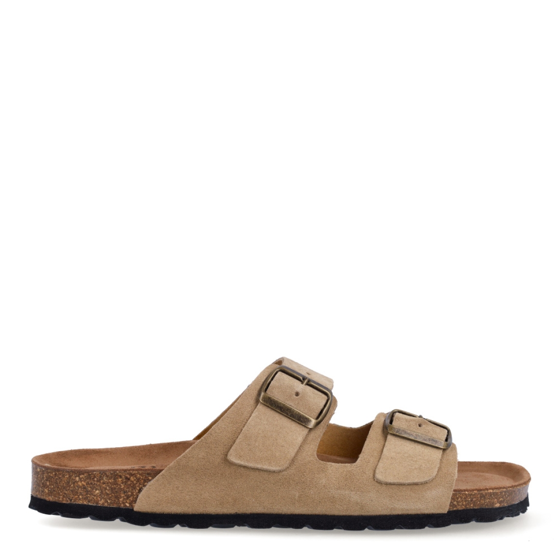 Sandalias de la marca Itse, modelo 52C. Exterior de las sandalias en ante color marrón con tiras en pala. Interior de las sandalias en piel color marrón. Cierre de las sandalias Itse con velcro y suela de goma con 3cm de altura. Estas sandalias Itse 52C son un complemento clásico de temporada, te darán una comodidad absoluta. No te puede faltar en el armario.