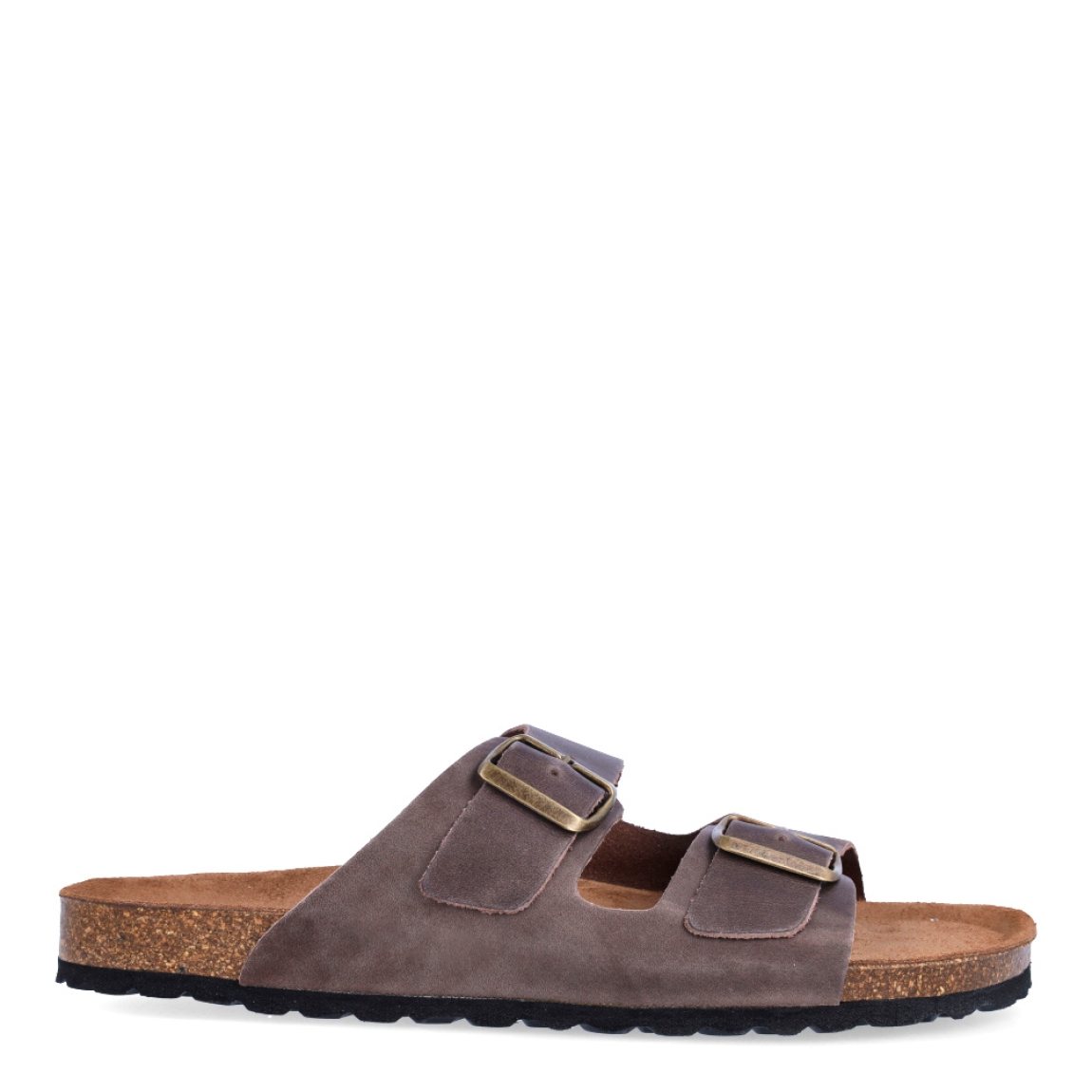 Sandalias de la marca Itse, modelo 52C. Exterior de las sandalias en piel color marrón con tiras en pala. Interior de las sandalias en piel color marrón. Cierre de las sandalias Itse con doble hebilla en la pala y suela plana de goma. Estas sandalias Itse 52C son un complemento clásico de temporada, te darán una comodidad absoluta. No te puede faltar en el armario.