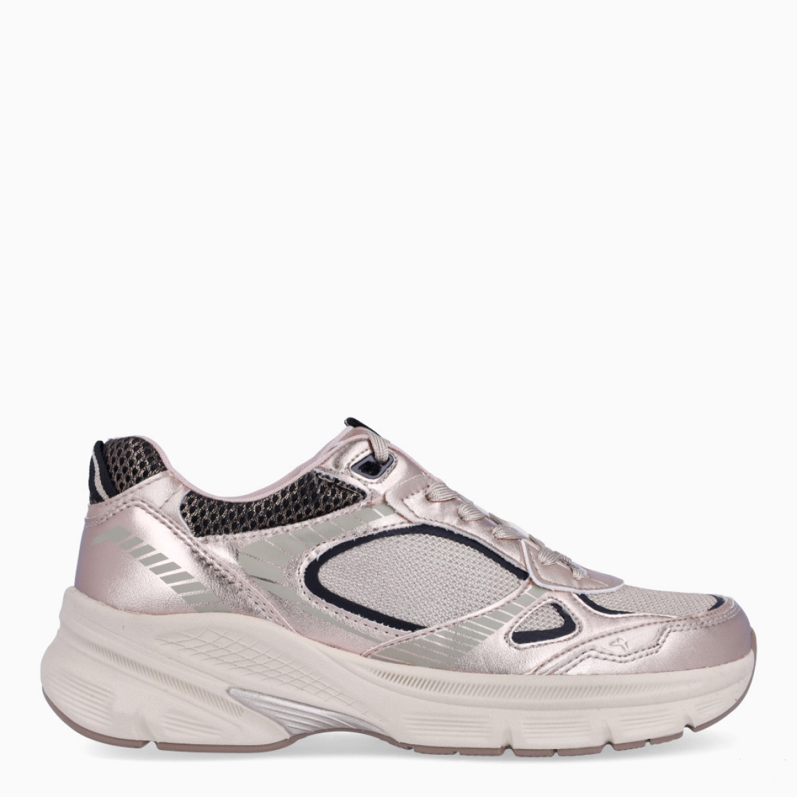 Deportivas de la marca Tamaris, modelo MARJO. Exterior en piel colo rosa brillante. Interior de las deportivas en piel color rosa con plantilla acolchada y extraíble para máxima comodidad. Cierre de las deportivas con cordones y cuña de 3cm de altura. Estas deportivas Tamaris MARJO son un complemento ideal para tu día a día. No pueden faltar en tu armario!