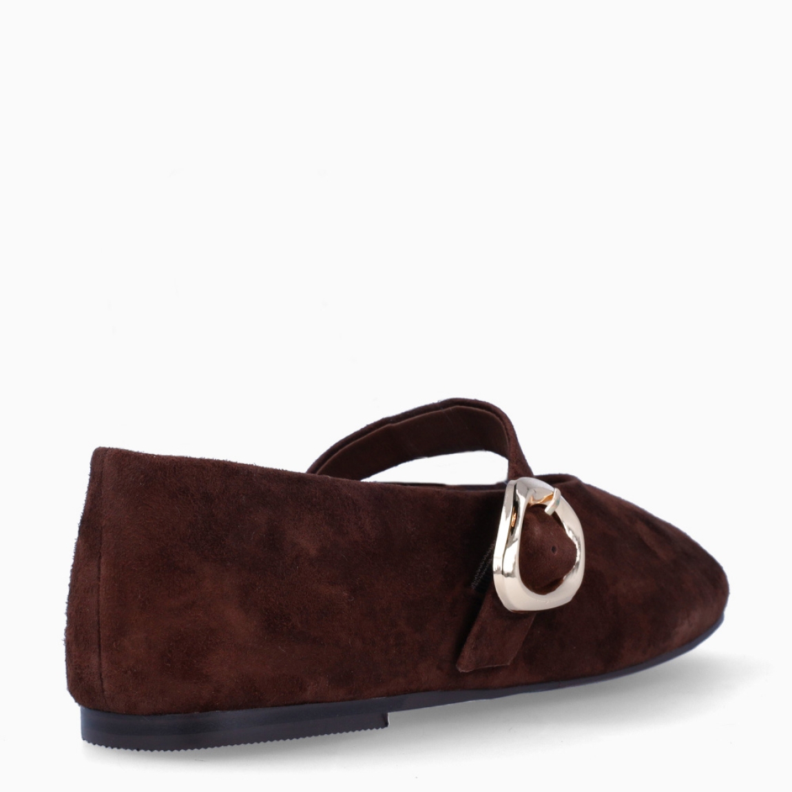 Merceditas de la marca Itse, modelo ATENAS. Exterior en ante color marrón con puntera redonda. Interior en piel color marrón. Cierre con hebilla en pala. Suela plana de goma. Estas merceditas Itse ATENAS son ideales para darle look, comodidad y estilo a tus looks de temporada!