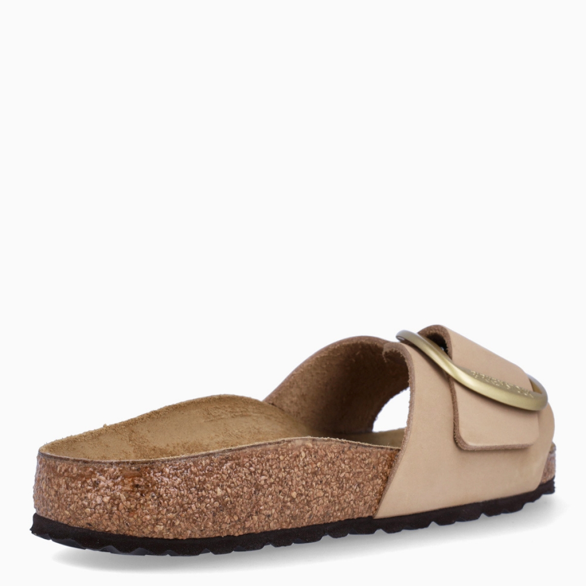 Sandalias de la marca Birkenstock, modelo ARIZONA BIRKO. Exterior de las sandalias en piel color beig con base de corcho en forma anatómica. Cierre de las sandalias Birkenstock con dos hebillas de espiga metálica con ajuste individual. Estas sandalias Birkenstock ARIZONA está diseñada con material resistente y respetuoso con la piel. El complemento ideal que necesitas para tus looks llenos de comodidad esta temporada.