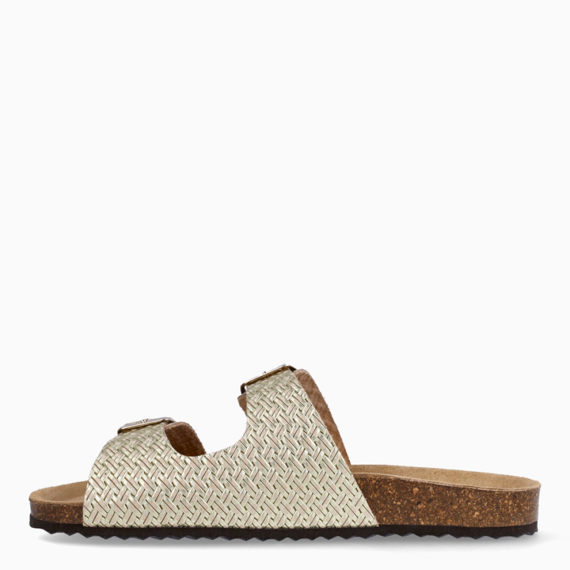 Sandalia para mujer de la marca Geox modelo BRUNNA. Elaborada en piel color oro con detalle de doble tiras en pala, de estilo diario, que garantiza confort y transpirabilidad durante todo el día. Cierre con doble hebilla en pala. Este modelo, cuenta con una empella de suave gamuza. Ideal para la ciudad, BRUNNA está pensada para añadir un toque moderno a los looks de verano.