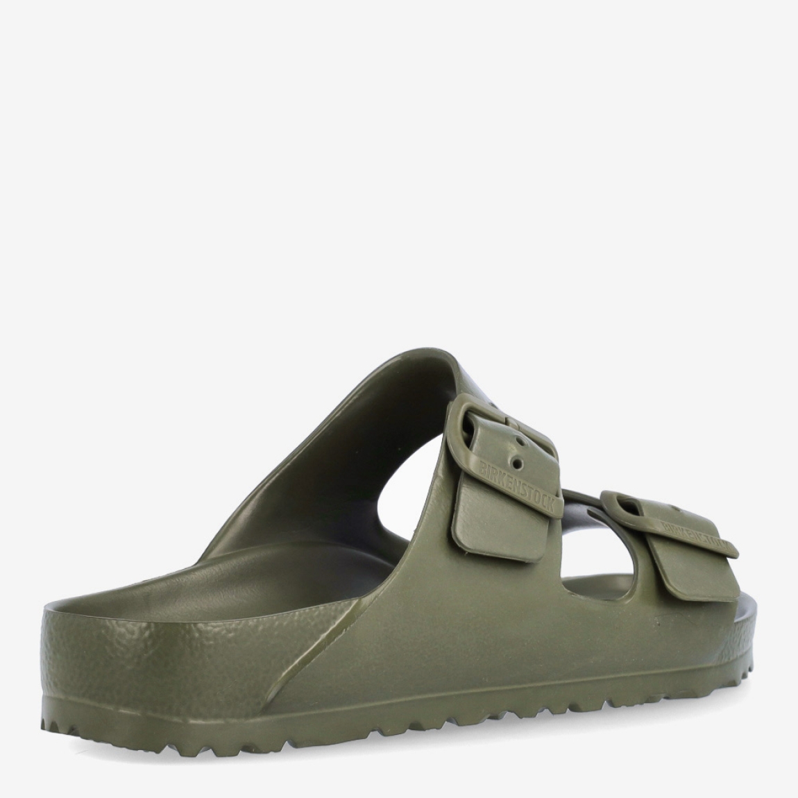 Sandalias de la marca Birkenstock, modelo ARIZONA EVA. Sandalias elaboradas en neopreno color verde de alta calidad. Cierre de las sandalias con doble hebilla en pala y empeine. Suela plana de goma. Estas sandalias Birkenstockl ARIZONA EVA son ligeras, resistentes al agua y te ofrece la mejor comodidad que necesitas para esta temporada.