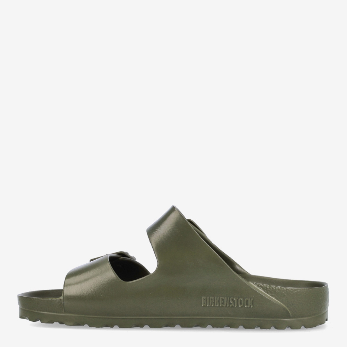 Sandalias de la marca Birkenstock, modelo ARIZONA EVA. Sandalias elaboradas en neopreno color verde de alta calidad. Cierre de las sandalias con doble hebilla en pala y empeine. Suela plana de goma. Estas sandalias Birkenstockl ARIZONA EVA son ligeras, resistentes al agua y te ofrece la mejor comodidad que necesitas para esta temporada.