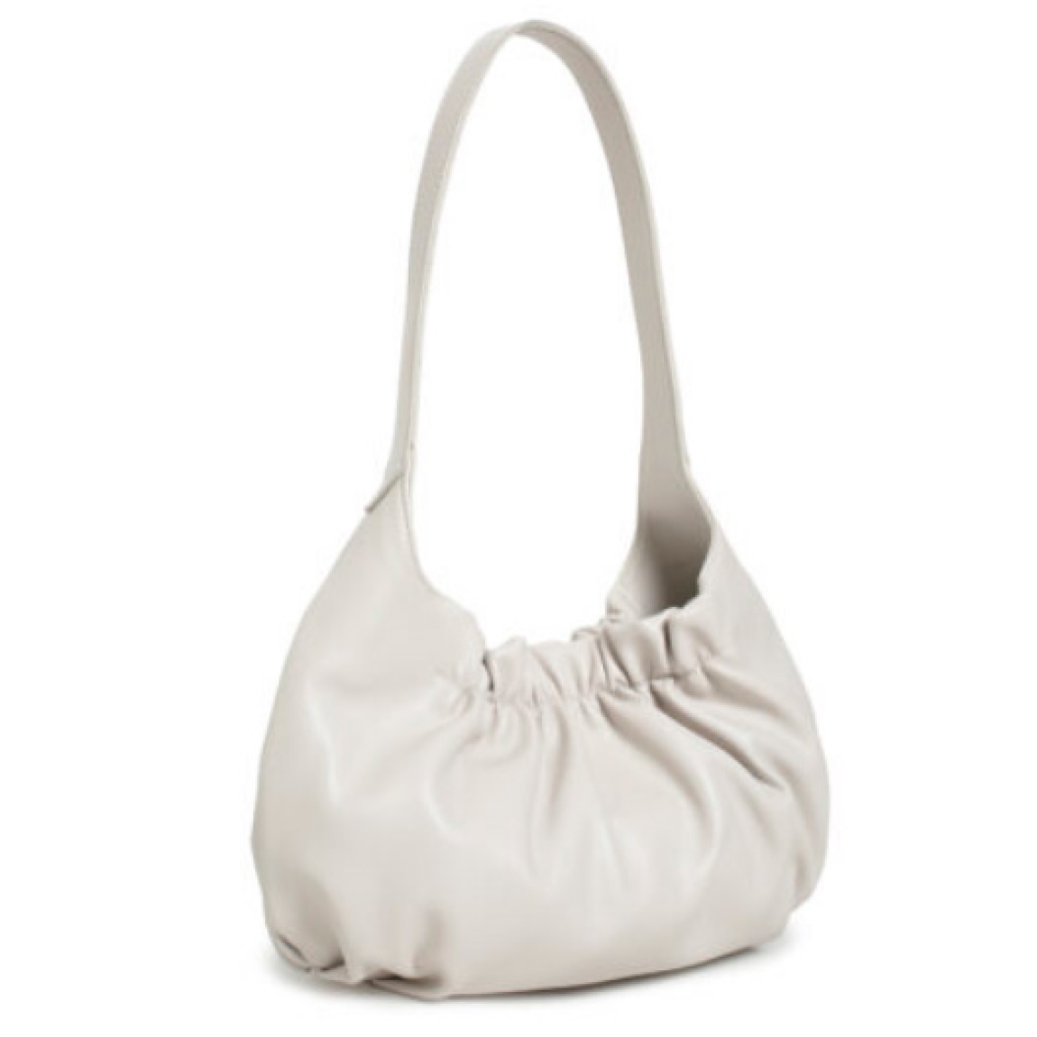 Bolso hobo de la marca Robert Prietri, modelo GALA. Bolso elaborado en polipiel color blanco. Bolso Robert Prieti con asa de hombro, cierre con iman, 2 bolsillos interiores. Bolso Robert Prieti GALA, ideal para llevar a todos lados! Medidas: alto 16cm y ancho 28cm.