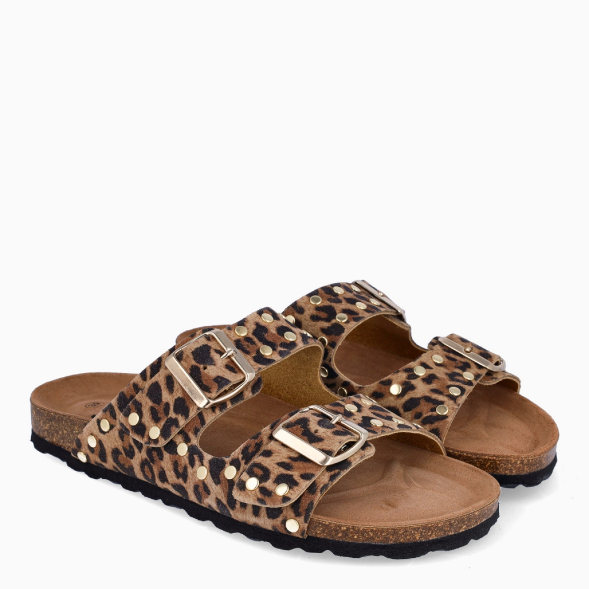 Sandalias de la marca Itse, modelo BATTERSEA. Sandalias elaboradas en piel con estampado animal print. Sandalias Itse con cierre de doble hebilla en pala. Interior en corcho. Suela de sandalia plana. Sandalias Itse BATTERSEA, es un complemento clásico, que destacarán tus looks del día a día!