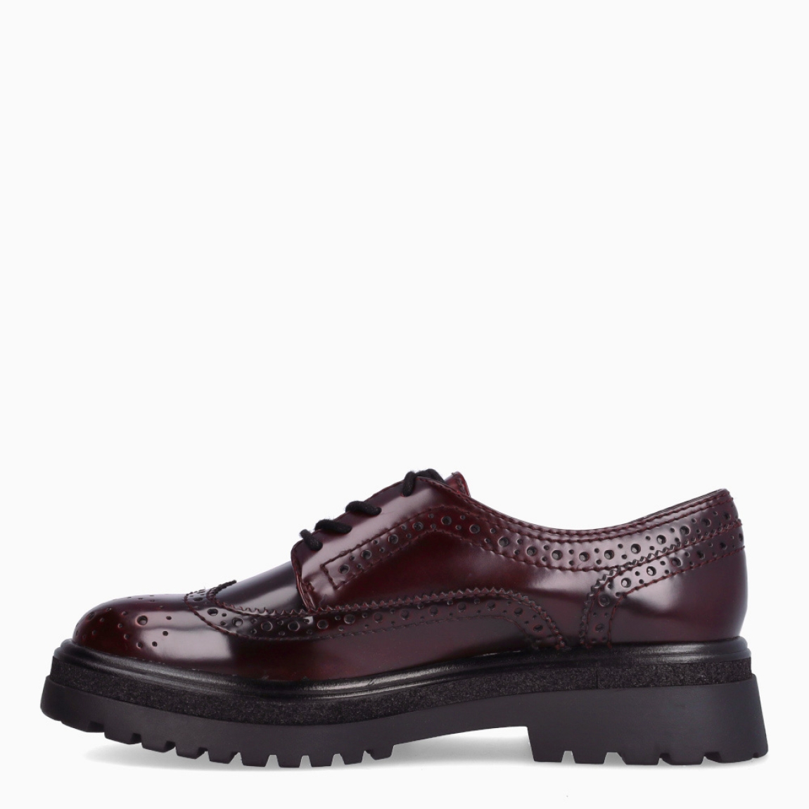 Blucher de la marca Tamaris, modelo VERONA. Mocasines elaborados en piel color burdeos. Su silueta de corte bajo con punta redonda crea un look casual y sencillo para el día a día, mientras que la plataforma de 3 cm añade altura sin sacrificar la estabilidad. Cierre de blucher Tamaris con cordones en pala. Tiene un diseño de ajuste ancho prioriza la comodidad, y la plantilla de piel extraíble te permite adaptar la amortiguación o usar tus propias plantillas. Con los blucher Tamaris, Veron ate sentirás cómoda en cada paso que des.