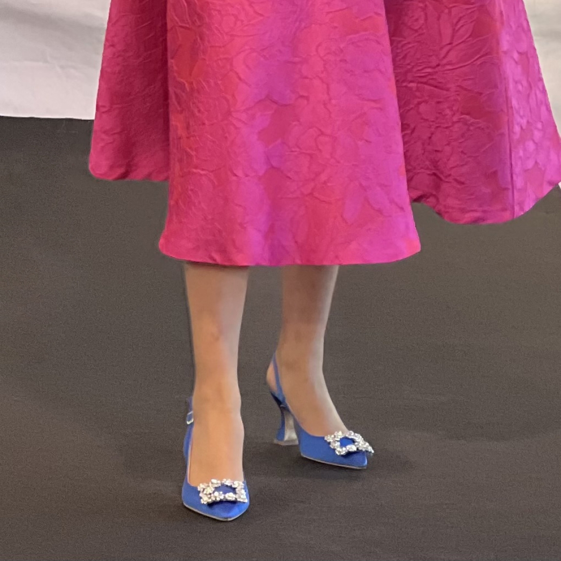 Sandalia de la marca Munné, modelo Sophia. Exterior de la sandalia de raso de color azul. Detalle adorno de pedreria en la punta del zapato. Interior de la sandalia de piel de color beig. Cierre de la sandalia con hebilla lateral en el tobillo. Plantilla del zapato acolchada para garantizar el máximo confort. Sandalia con tacón destalonado de 6 cm. La sandalia de tacón de Munné Sophia es muy elegante, perfecta para darle color a tus looks más especiales!