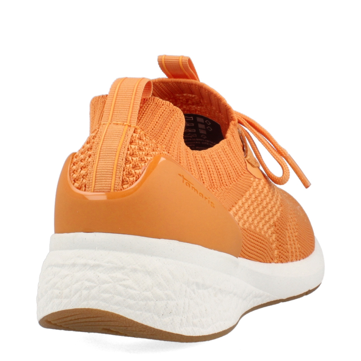Deportivas de la marca Tamaris, modelo MIRT. Exterior e interior de las deportivas en tela transpirable color naranja. Cierre de las deportivas con cordones. Deportivas con plantatlla acolchada y extraíble para máxima comodidad. Deportivas con cuña de 3cm de altura. Este modelo Mirt, tiene la comodidad perfecte para tu día a día!