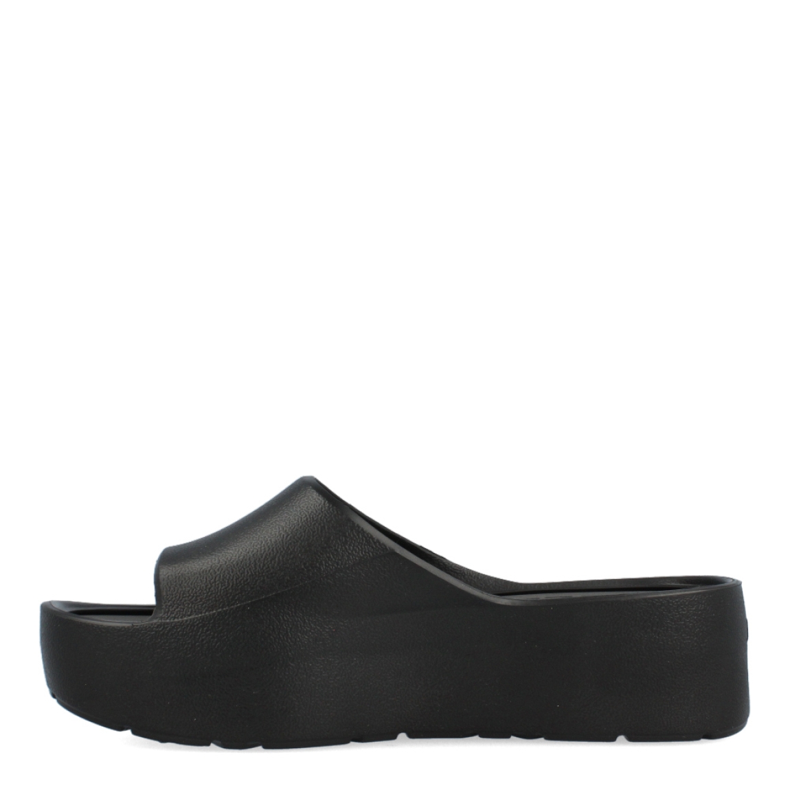 Chanclas de la marca Lemon Jelly, modelo SUNNY. Exterior de las chanclas en neopreno color negro. Interior de las chaclas en goma color gris. Chanclas Lemon Jelly con plataforma. Estas chanclas Lemon Jelly SUNNY están creadas para los días cálidos y soleados. No te pueden faltar en tu armario, un clásico como estos para tus looks de temporada.