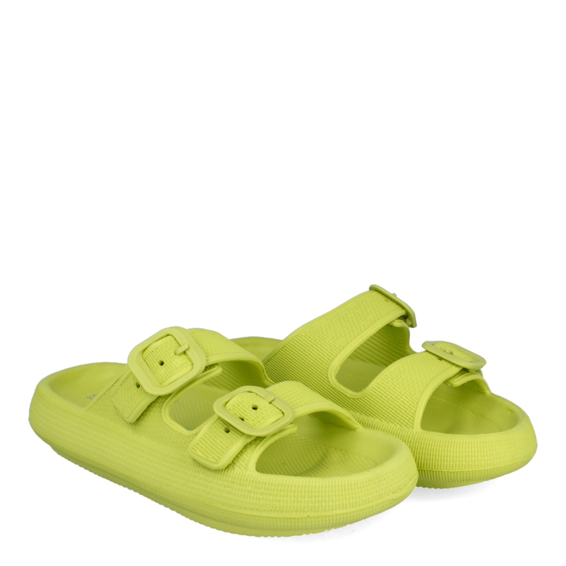 Sandalias de la marca Tamaris, modelo SEA. Exterior e interior de las sandalias en neopreno color fluor. Cierre de las sandalias con doble hebilla color fluor. Sandalias con suela plana. Estas sandalias Tamaris SEA son el complemento perfecto para esta temporada. Están pensadas en los días cálidos y soleados. Combínalas con un vestido de playa y disfruta de la máxima comodidad de este producto.