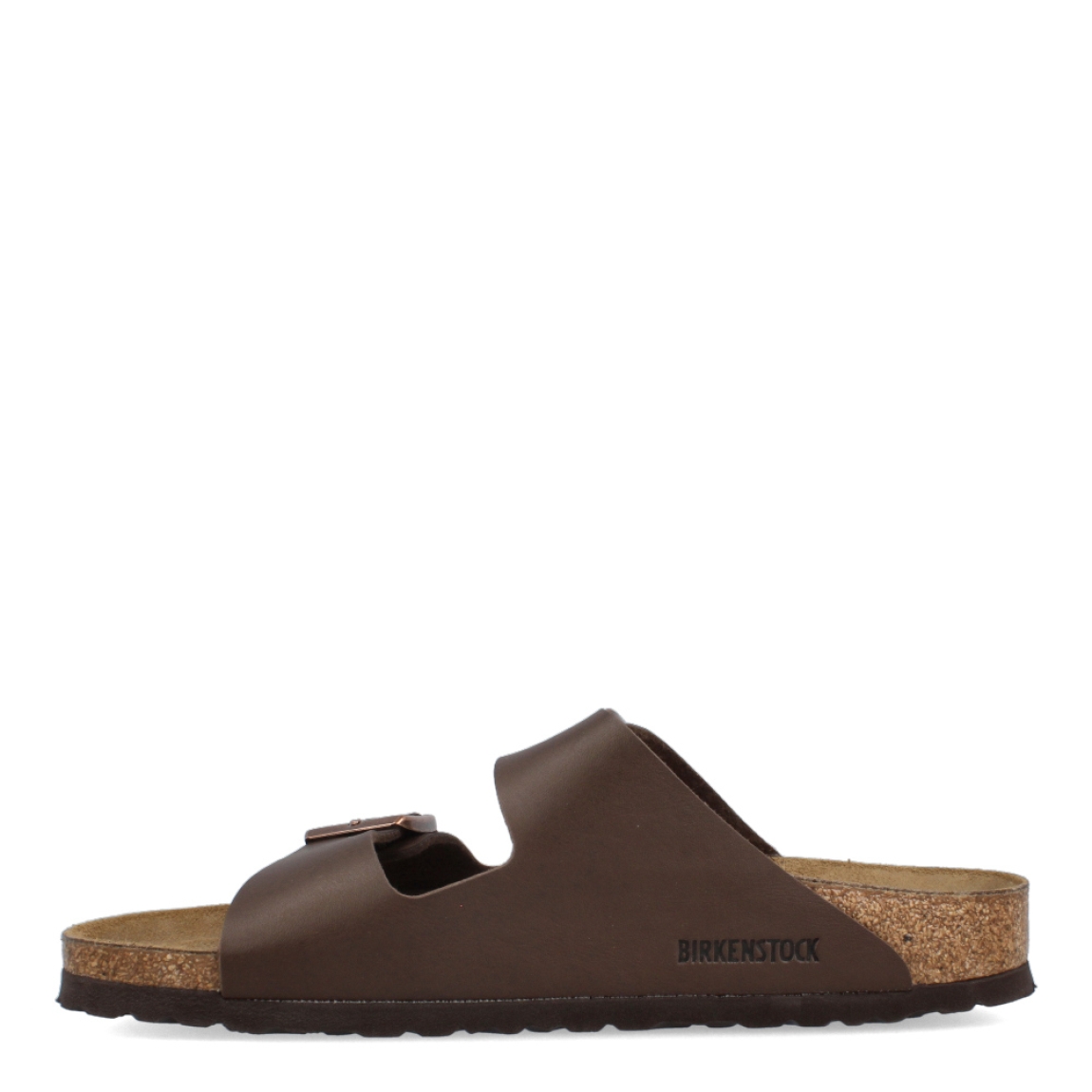 Sandalias de la marca Birkenstock, modelo ARIZONA BIRKO-FLOR. Sandalias elaboradas en neopreno de alta calidad de color marrón con una base de corcho y látex de forma anatómica. Cierre de las sandalias con doble hebilla de espiga de metal con ajuste individual en empeine y pala. Estas sandalias Birkenstock ARIZONA BIRKO-FLOR son un complemento ideal para la temporada, su diseño simple atemporal, lo hace el accesorio clásico para tus looks!