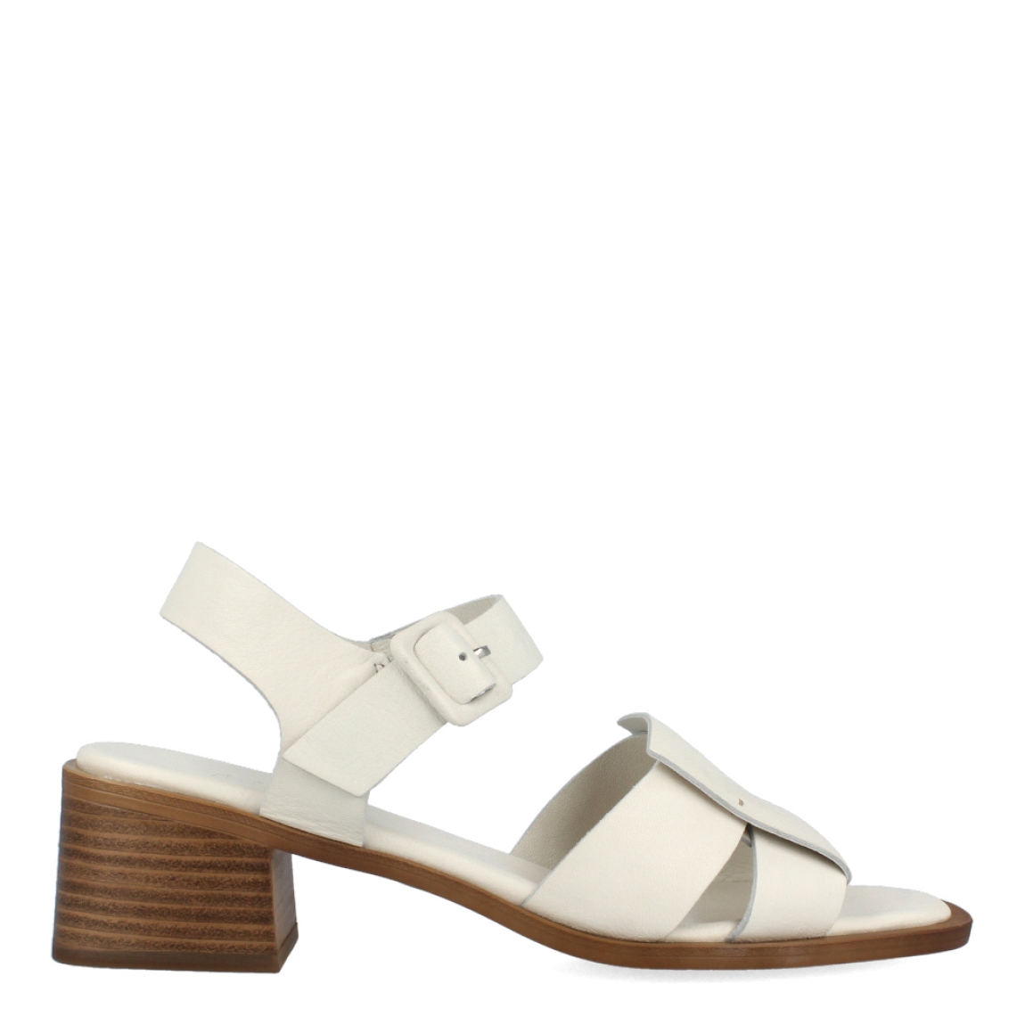 Sandalias de la marca Itse, modelo LIA. Exterior e interior de las sandalias en piel color hielo. Cierre de las sandalias Itse con hebilla y tacón de 4cm de altura. Estas sandalias Itse LIA tienen el diseño ideal para lucir tus outfits de temporada con la máxima comodidad que necesitas en tu día a día.