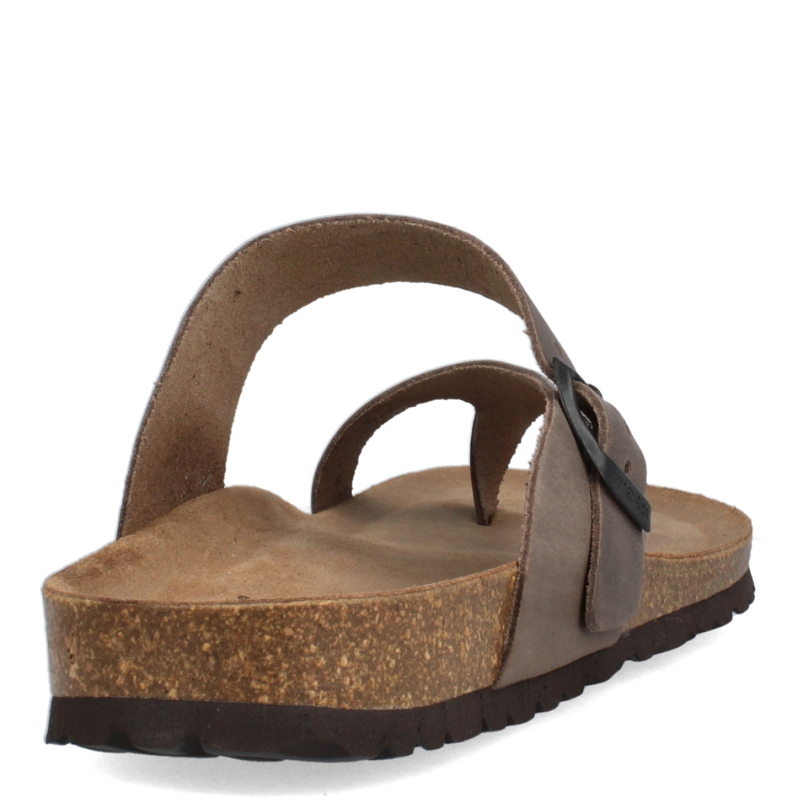 Sandalias de la marca Inter Bios, modelo DINA. Sandalias elaboradas en piel color marrón. Cierre con hebilla y suela de goma plana. Estas sandalias Inter Bios DINA es un complemento ideal para tus looks de temporada.