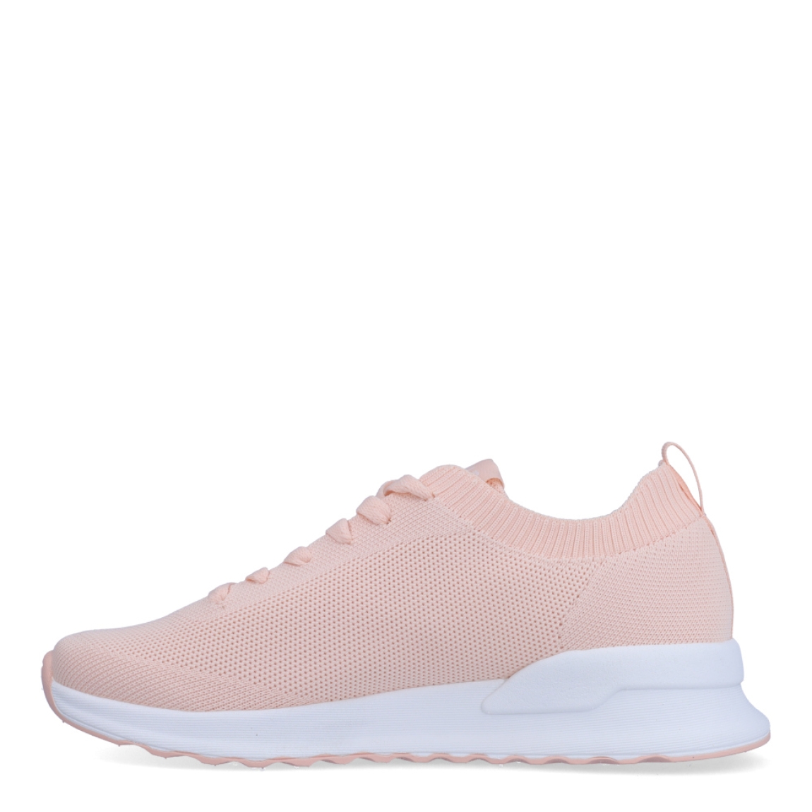 Deportivas de la marca Ecoalf, modelo CONDEKI. Exterior de las deportivas en tela color rosa. Interior de las deportivas en tela y piel color rosa. Cierre de las deportivas con cordones rosa. Deportivas Ecoalf con suela plana. Estas deportivas Ecoalf Condeki transpirables son el complemento perfecto en tu armario. Tienen un diseño clásico y te darán la comodidad que necesitas para tu día a día!