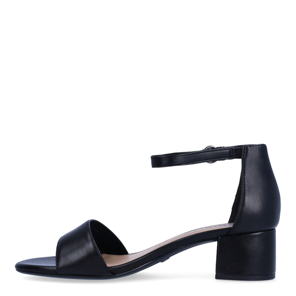 Sandalias de la marca Tamaris, modelo SANTE. Exterior de las sandalias en piel color negro. Interior de las sandalias en piel color beig. Cierre de las sandalias Tamaris con hebilla en el tobillo. Sandalias con tacón de 4cm de altura. Estas sandalias Tamaris SANTE son unas clásicas para lucirlas en tus eventos más importantes con la máxima comodidas posible.