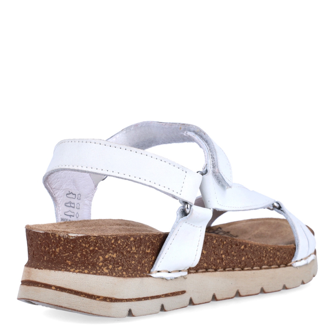 Sandalia de la marca Calba, modelo 3861. Exterior de la sandalia de ante de color marrón. Interior de la sandalia de piel de color beig. Cierre de la sandalia con tiras de velcro. Sandalia con plantilla acolchada para garantizar el máximo confort posible. La sandalia de ante de color marrón de Calba es una sandalia muy cómoda, perfecta para ir cómoda todo el verano.