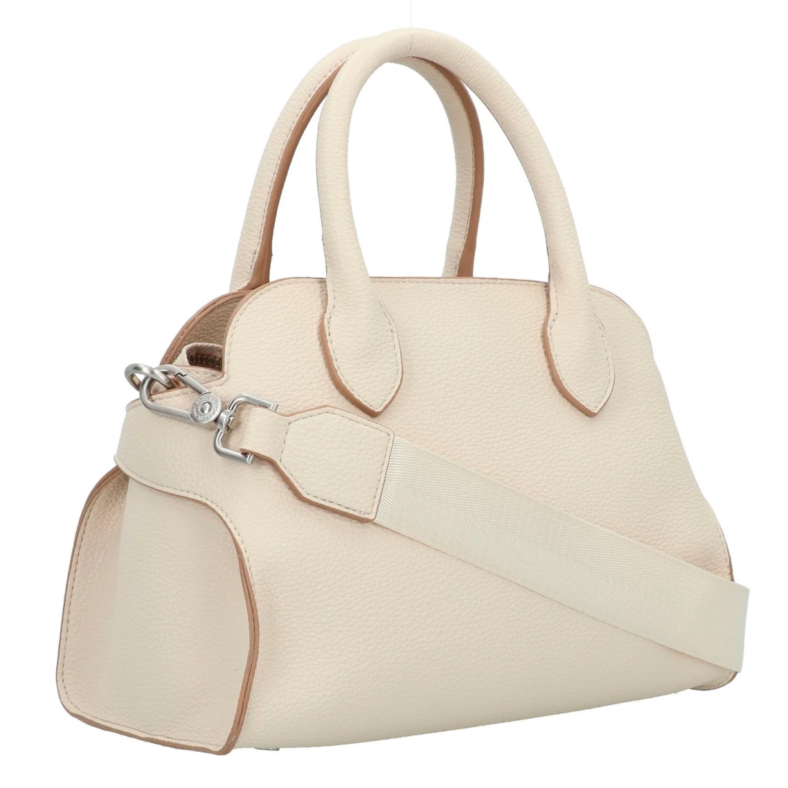 Bolso de la marca US POLO, modelo MELTING. Elaborado en piel color beig con logotipo en parte frontal. Cierre con cremallera. Bolso US POLO con asa fija y una bandolera para mayor comodidad. Medidas: alto 19cm y ancho 26cm. Este bolso US POLO MELTING es un clásico, ideal para llevarlo a todos lados!