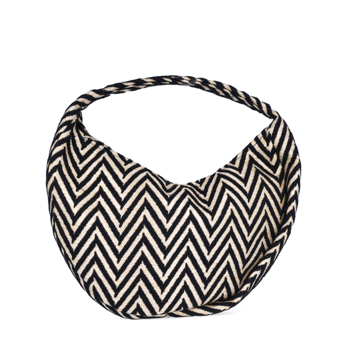 Bolso de la marca Kbas, modelo ZIG. Exterior en rafia multicolor con detalle de estampado en zigzag y logo frontal. Bolso Kbas con amplio compartimento interior, elaborado en textil color negro. Cierre con cremallera y feclos. Medidas: alto 24cm y ancho 38cm. Este bolso estilo hobo de la marca Kbas es ideal para llevarlo a todos lados esta temporada!