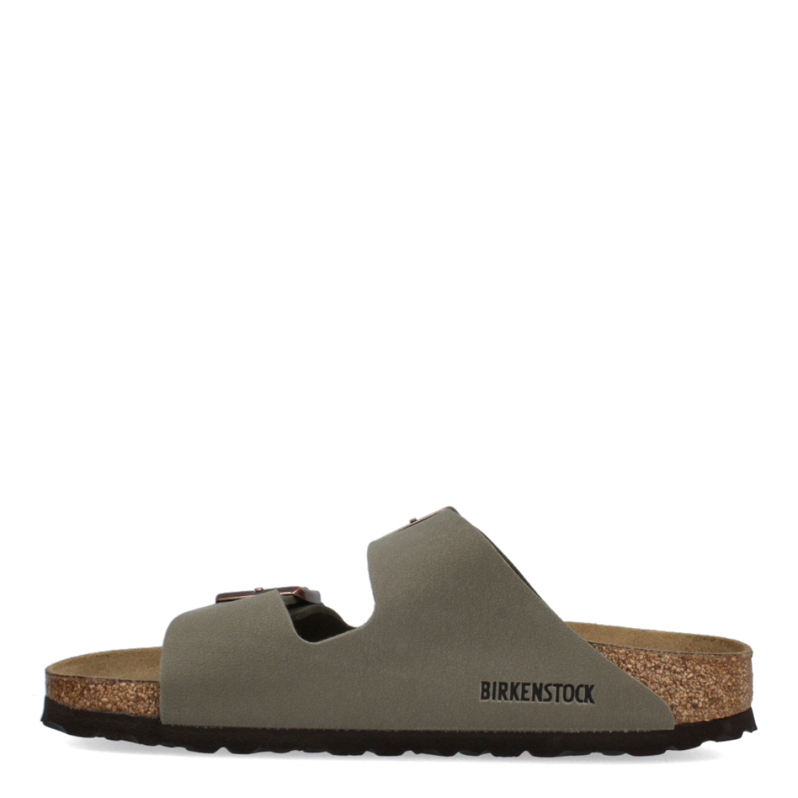 Sandalias de hombre de la marca Birkenstock, modelo ARIZONA BIRKO. Sandalias elaboradas en neopreno de alta calidad color gris con una base de corcho y látex de forma anatómica. Cierre de las sandalias con doble hebilla de espiga de metal con ajuste individual, en empeine y pala. Estas sandalias Birkenstock ARIZONA BIRKO son un complemento ideal para esta temporada, su diseño simple atemporal, lo hace el accesorio clásico para tus looks!