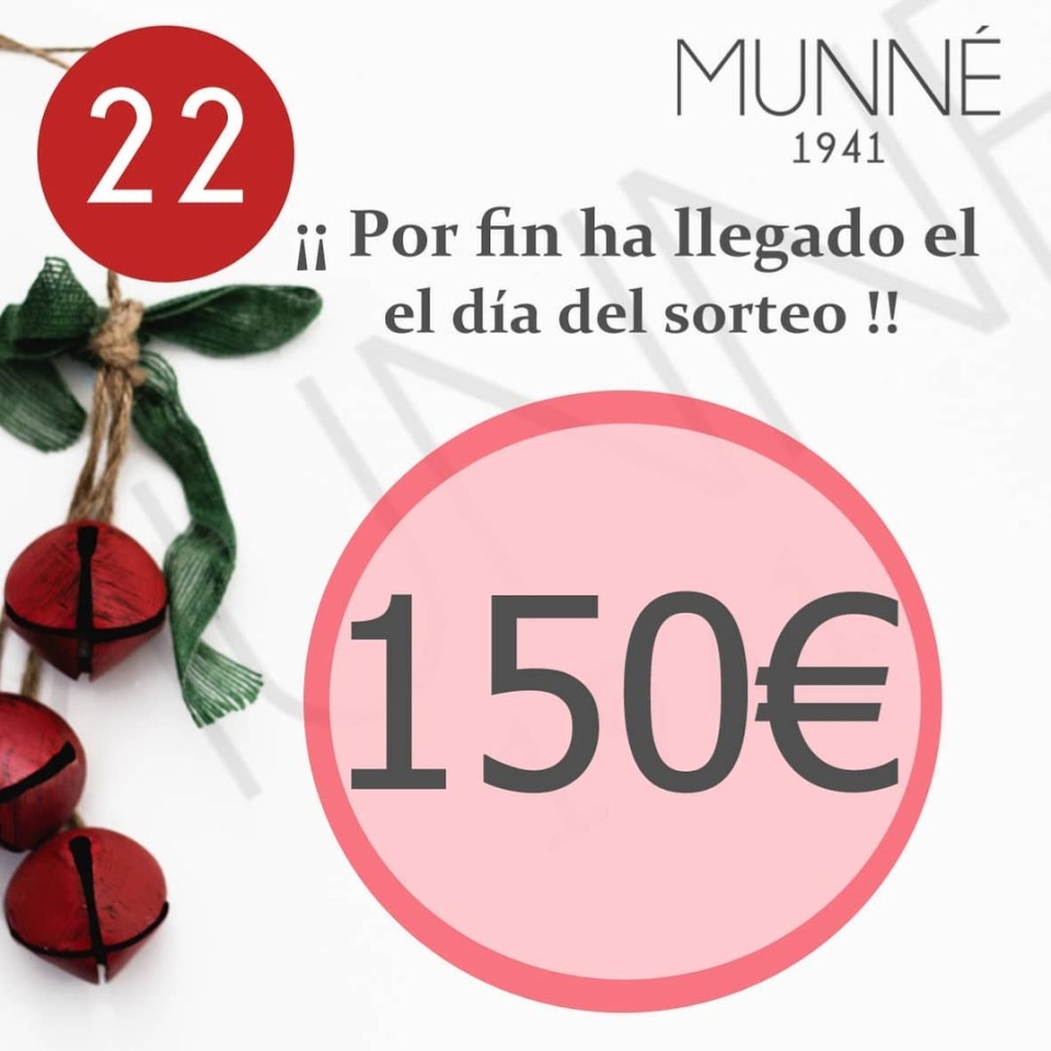 🙌HOY ES UN DIA EMOCIONANTE 🙌 ¡¡Por fin ha llegado el día del sorteo!!!  150€ que se podrán gastar en nuestras tiendas hasta el día 6 de enero!! 😱🎉 ¡Estar atentos que en breve comunicaremos quien ha ganador! Muchas gracias por participar❤