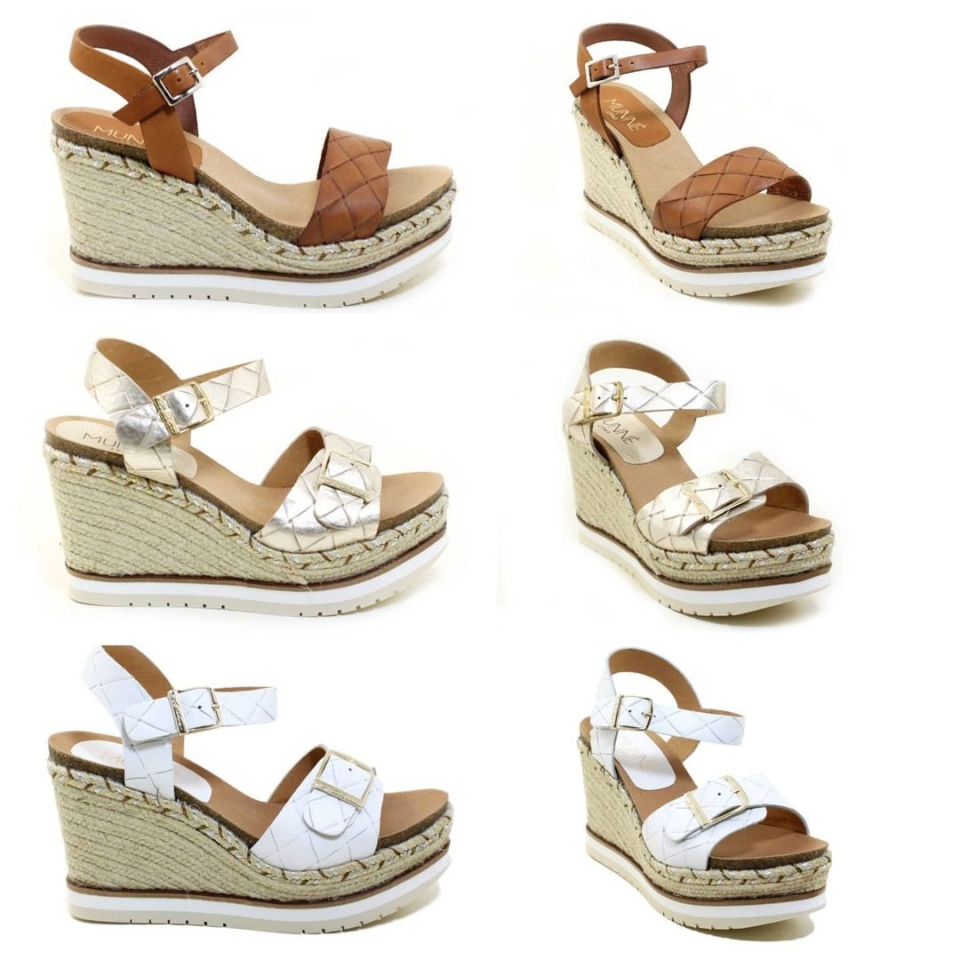 ☀️Los mejores días comienzan con una gran sandalia. ¡¡Nuestra propuesta de hoy!! 🔎Munné1941.com . . #sandalias #sandaliasdediseño #diseño #esparto #cuñaesparto #metales #camel #piel #madeinspein #especial #espectacular #musthave #comodidad #sandals #shoes #shopping #verano #plataforma #sandaliaplana #camel #verdeagua #sandaliasplataforma #tendencia