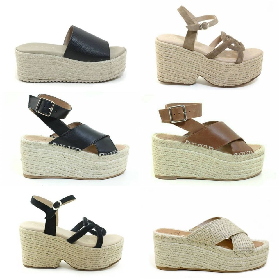 ¿Alguien más que sea fan de las plataformas de esparto?🥰 🙌 Tendrás muchas opciones de colores y formas en nuestras tiendas Munné1941. 🔎munne1941.com . . #sandalias #sandaliasdediseño #diseño #esparto #cuñaesparto #madeinspein #sandaliaalmaenpena #especial #espectacular #lowcost #comodidad #sandals #shoes #shopping #verano #plataforma #sandaliaplana #camel #verdeagua #sandaliasplataforma #tendencia
