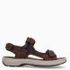 Sandalias de la marca Clarks, modelo I26. Sandalias elaboradas en nobuc color marrón con tiras en pala. Cierre de las sandalias Clarks con doble velcro en pala y empeine. Suela de goma plana. Sandalias Clarks I26, complemento ideal para tu día a día esta temporada!