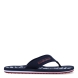 Chanclas de la marca Napapijri modelo IQU. Exterior en neopreno color azul marino, logotipo Napapijri positivo/negativo serigrafiado. Junta reforzada entre bandas. Parte inferior microporosa con logotipo grande estampado en la plantilla. Ideales para esta temporada!