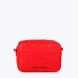 Bolso de la marca Lola Casademunt, modelo GEMMA. Bolso Bandolera con grabado monograma en efecto piel color rojo. Contiene asa bandolera con detalle de logo en strass. Cierre con cremallera.ALTO: 25 cm - LARGO: 17 cm - ANCHO: 8 cm / BANDOLERA: 126 cm