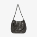 Bolso de hombro de fiesta de la marca Abbacino, modelo KURT. Bolso en estilo hobo de mujer elaborado en malla metálica color acero. Con forro interior. Cierre superior con cremallera y asa de hombro de cadena. Bolso Abbacino KURT con un diseño que se viste en los colores de temporada con el que brillarás allá donde vayas, perfecto para la noche y el día, es la opción ideal para crear looks únicos.