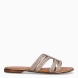 Sandalias de la marca Geox, modelo GREC. Sandalias elaboradas en piel color oro con piedrería en tiras de pala. Interior en piel color camel. Sandalias Geox estilo griegas con suela plana de goma. Chanclas Geox GREC, ideales para tu día a día esta temporada!