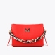 Bolso de la marca Lola Casademunt, modelo INÉS. Bolso grande en efecto piel color beig. Detalle de asa acrílica multicolor. Contiene asa bandolera y compartimento interior con cremallera. Cierre imantado.ALTO: 25 cm - LARGO: 35 cm - ANCHO: 8 cm / BANDOLERA: 145 cm