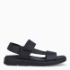 Sandalias para hombre de la marca Geox, modelo XAND 2S. Sandalias elaboradas en piel lisa color negro. Sandalias Geox con doble tiras en pala y lateral. Sandalias Geox con cierre en velcro. Sandalias con suela plana de goma. Sandalias GEOX XAND 2S, básicas para tu día a día, para que vayas a donde sea con máxima comodidad.
