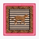 Pañuelo de la marca Lola Casademunt, modelo L071. Pañuelo satinado vibrante con estampado de rayas y diseño de leopardo. Material suave al tacto que aporta elegancia a cualquier look. Ideal para mejorar tu estilo diario o en ocasiones especiales. Mide 70x70 cm.