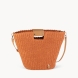 Bolso de marca KBAS, modelo ELODI. Bolso de mano confeccionado en fibra natural y con un vibrante color teja. Su diseño liso se complementa con un práctico cierre de cremallera, ofreciendo seguridad y estilo. Bolso KBAS, dispone de doble opción de transporte: puedes llevarlo cómodamente con su bandolera o de mano. Con unas medidas de 37 cm de largo, 16 cm de ancho y 28 cm de alto, es el accesorio ideal para cualquier ocasión. Este bolso KBAS ELODI no puede faltarte esta temporada!
