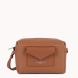 Bolso bandolera de la marca Lancaster, modelo Maya Double KBA. Bandolera confeccionada en policloruro de vinilo con detalles de piel de vacuno de color marrón. Cuenta con un tarjetero frontal con cierre a presión, un bolsillo frontal simple y un bolsillo interior con cremallera. Se lleva cruzado o al hombro. Bolso Lancaster Maya Double KBA ideal como complemento del día a día! Medidas: alto 13cm y ancho 25cm.