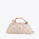 Bolso hobo de la marca Lola Casademunt, modelo GLENDA. Bolso en color crema con tachas doradas y textura suave. Incluye un asa ajustable y detalles metálicos exclusivos. Cierre superior de cremallera y un interior espacioso con compartimentos para una organización óptima. Bolso Lola Casademunt ideal para llevarla en tu día a día!ALTO 30cm ANCHO 48cm PROFUNDIDAD 3cm