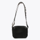 Bolso de la marca Lola Casademunt, modelo NOA. Bolso bandolera elaborado en piel color negro con logo de la marca en la parte frontal. Cuenta con compartimento interior amplio y un bolsillo interior. Cierre con cremallera y asa extraíble con estampado de la marca en negro y blanco. Medidas del bolso: alto 14cm y ancho 18cm. Este bolso Lola Casademunt NOA es un clásico, con un estilo versátil y atemporal. Perfecto para combinarlo con todos tus looks!