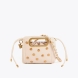 Elegante bolso bandolera de la marca Lola Casademunt, modelo LORENA. Elaborado en polipiel color hielo con textura y decorado con tachas doradas. Asa ajustable y cierre magnético para mayor seguridad. Bolsillo interno para organización y detalle de charm metálico en el lateral. Bolso Lola Casademunt LORENA ideal para llevarlo a todos lados y marcar estilo!ALTO 17cm ANCHO 18cm PROFUNDIDAD 8cm