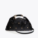 Elegante bolso bandolera de la marca Lola Casademunt, modelo LORENA_G. Elaborado en polipiel color negro con textura y decorado con tachas doradas. Asa ajustable y cierre magnético para mayor seguridad. Bolsillo interno para organización y detalle de charm metálico en el lateral. Bolso Lola Casademunt LORENA_G ideal para llevarlo a todos lados y marcar estilo!ALTO 27cm ANCHO 40cm