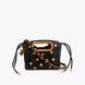 Elegante bolso bandolera de la marca Lola Casademunt, modelo LORENA. Elaborado en polipiel color negro con textura y decorado con tachas doradas. Asa ajustable y cierre magnético para mayor seguridad. Bolsillo interno para organización y detalle de charm metálico en el lateral. Bolso Lola Casademunt LORENA ideal para llevarlo a todos lados y marcar estilo!ALTO 17cm ANCHO 18cm PROFUNDIDAD 8cm