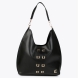 Bolso shopper de la marca Lola Casademunt, modelo LUQUE. Bolso elaborado en efecto piel con ojales metálicos cuadrados. Detalle de bolsillo interior con cremallera. Contiene asa para hombro y cierre de imán. ALTO: 40,5 cm - LARGO: 35,5 cm - ANCHO: 12,5 cm