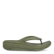 Sandalias de la marca Fitflop, modelo RELIEFF. Exterior elaborado en neopreno color verde. Interior en piel color verde. Suela con cuña de 4cm de altura. Estas sandalias Fitflop RELIEFF son ideales para esta temporada!