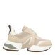 Deportivas de la marca Alexander Smith, modelo SKAP. Exterior de las deportivas en piel color beig con detalle en rejilla escarchada beig. Interior de las deportivas en piel color bronce. Cierre de las Alexander Smith con cordones y cuña de 4cm de altura. Estas deportivas Alexander Smith SKAP son un complemento clásico que no te puede faltar en el armario, tiene el diseño perfecto para destacar tus outfits y sobre todo te dará una comodidad absoluta.